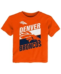Outerstuff Toddler Orange Denver Broncos Teamwork T-Shirt