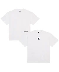 New Era Men's x Siegelman Stable White York Yankees Team Logo T-Shirt