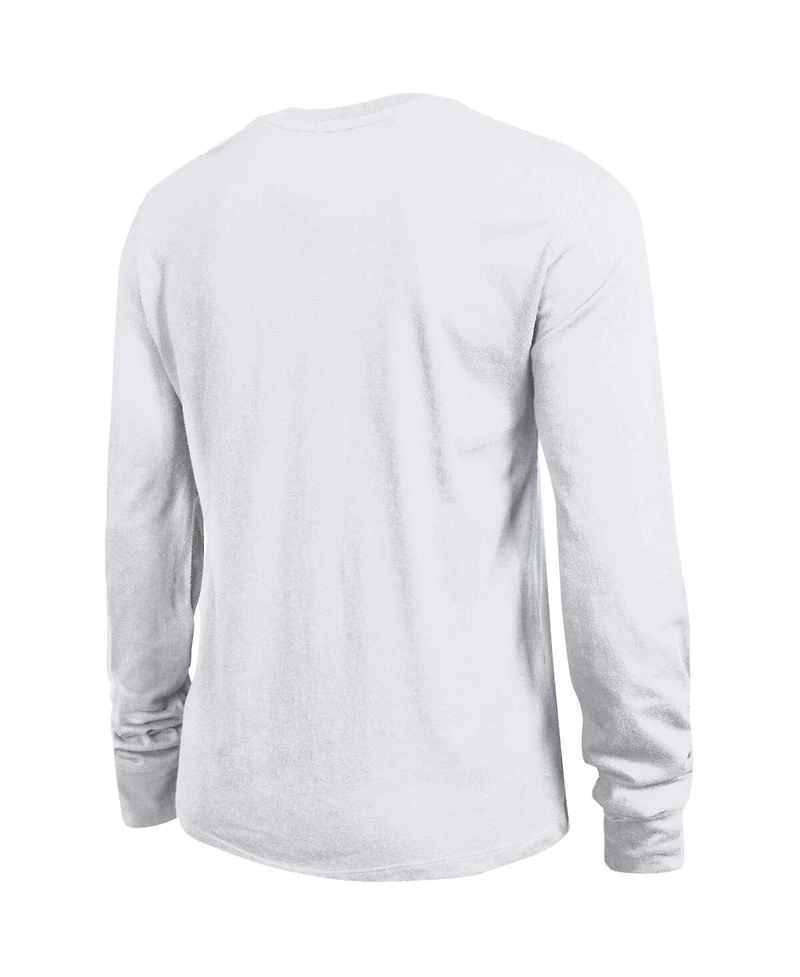 Champion Women's White Florida Gators Arch Over Logo Long Sleeve T-Shirt