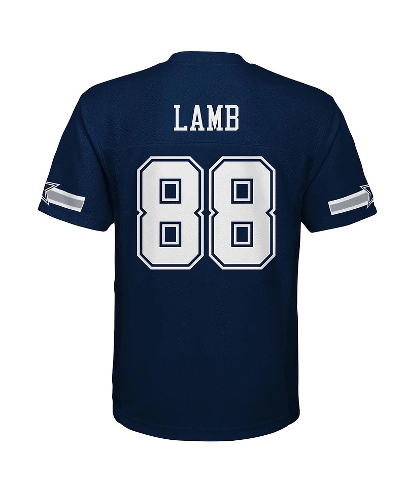 Outerstuff Preschool CeeDee Lamb Navy Dallas Cowboys Replica Player Jersey