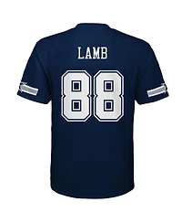 Outerstuff Preschool CeeDee Lamb Navy Dallas Cowboys Replica Player Jersey
