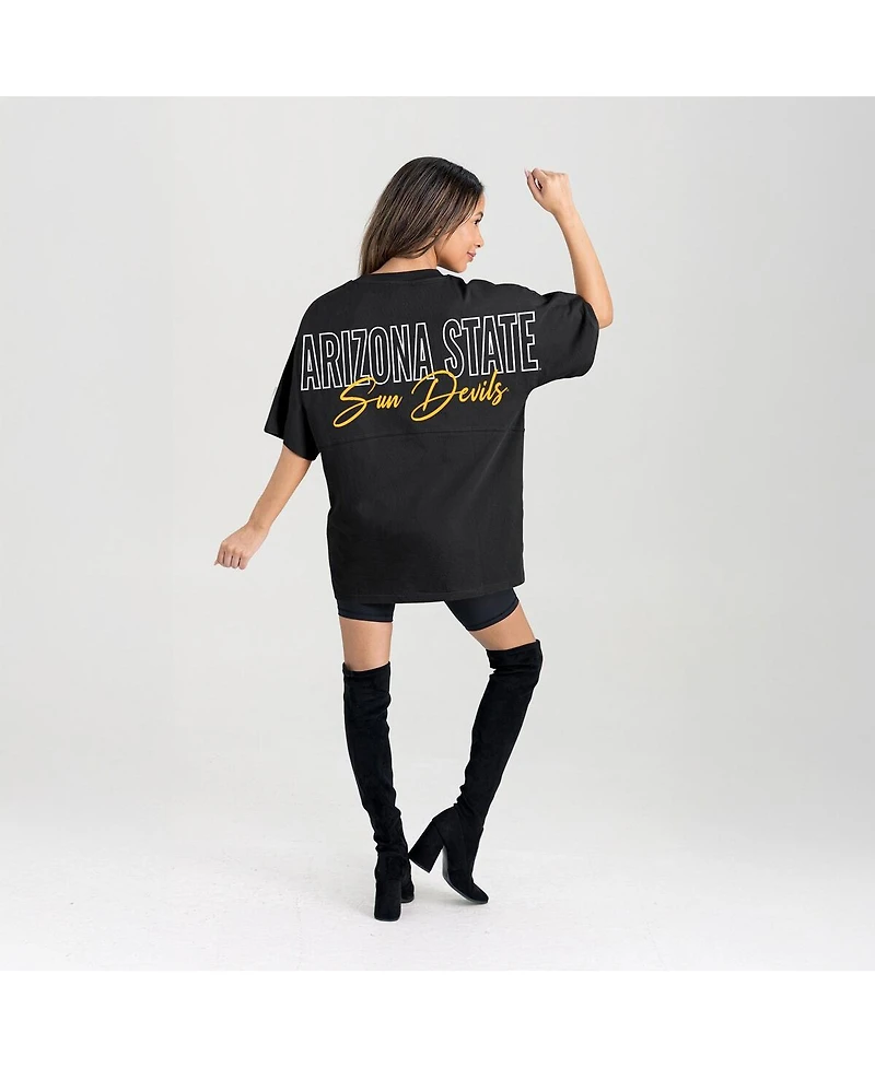 Gameday Couture Women's Black Arizona State Sun Devils Oversized Back at Ya T-Shirt