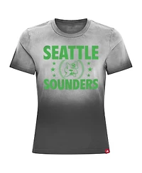 Sportiqe Women's Charcoal Seattle Sounders Fc Arcadia T-Shirt