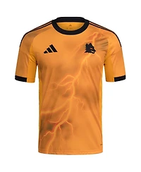 Adidas Men's Orange As Roma 2025/26 Away Replica Jersey
