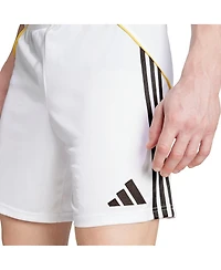 Adidas Men's White Real Madrid 2025/26 Home Aeroready Replica Shorts