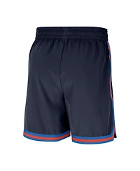 Nike Men's Navy Oklahoma City Thunder Authentic Practice Dna Woven Performance Shorts