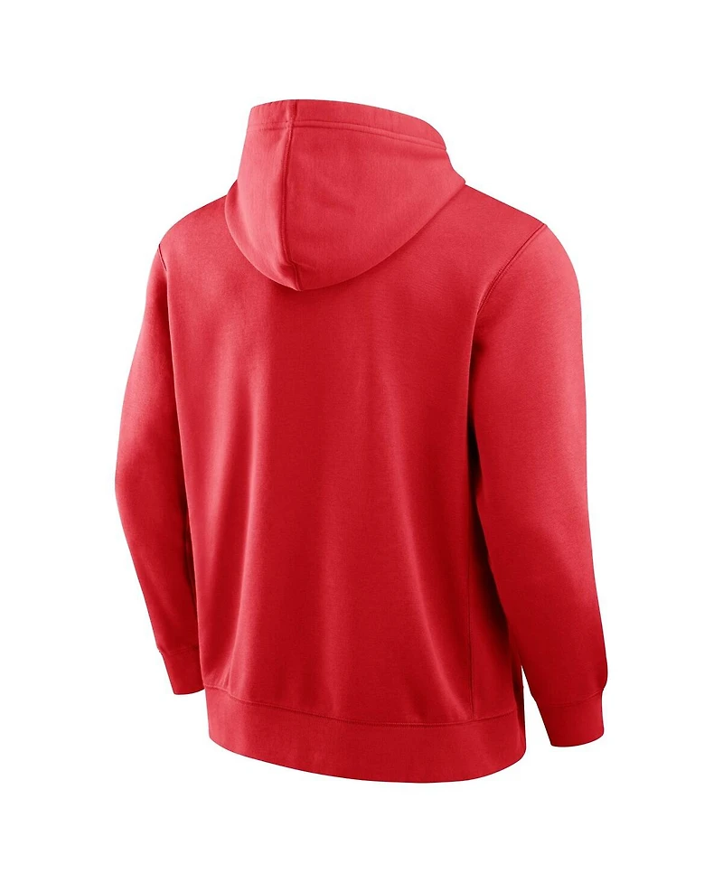 Fanatics Men's Red Kansas City Chiefs New Horizons Heritage Pullover Hoodie