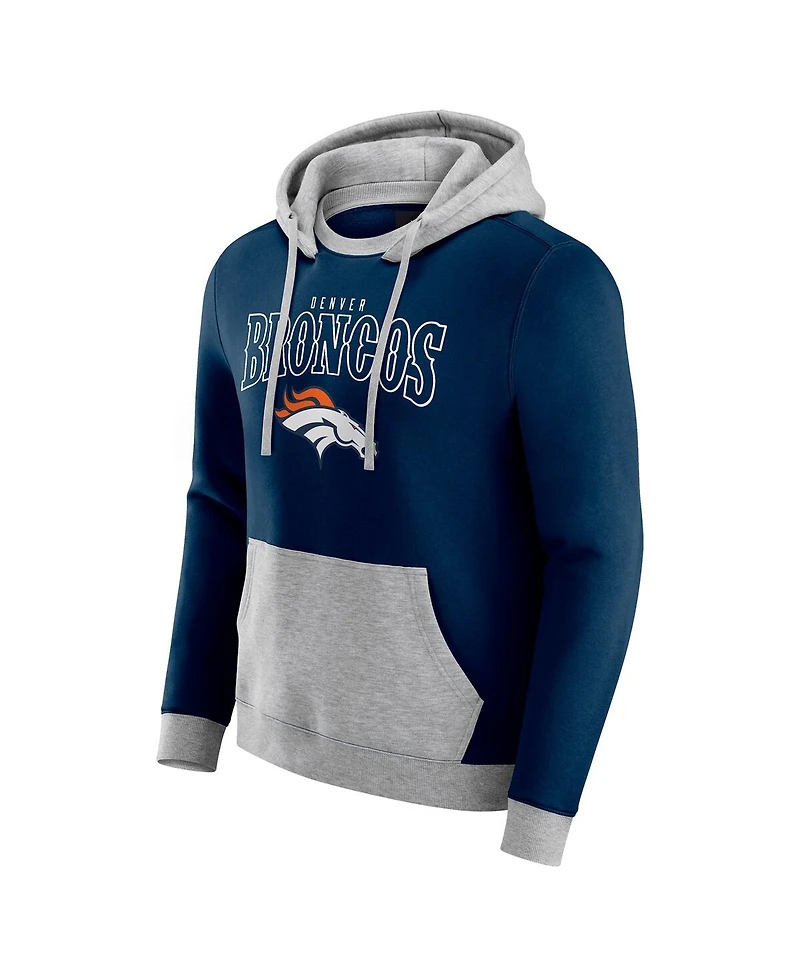 Darius Rucker Collection by Fanatics Men's Navy Denver Broncos Coaches Hoodie