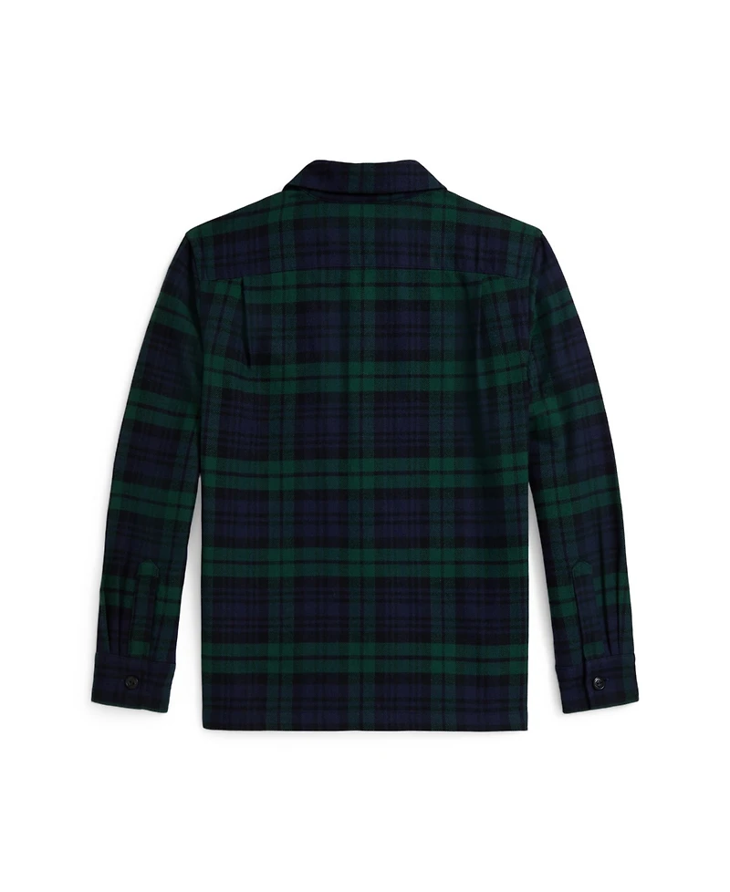 Polo Ralph Lauren Boys 2-7 Plaid Camp Collar Shirt