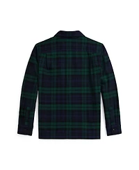 Polo Ralph Lauren Boys 2-7 Plaid Camp Collar Shirt