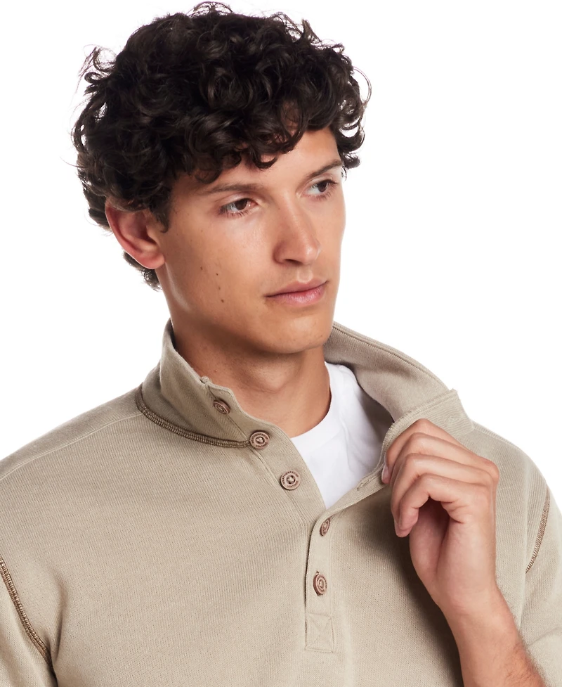 Weatherproof Vintage Men's Mock Neck Sweater