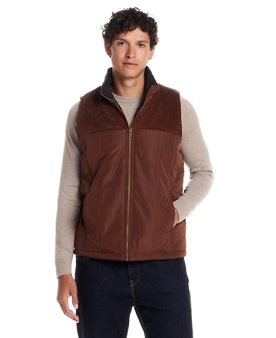 Weatherproof Vintage Men's Zippered Puffer Vest