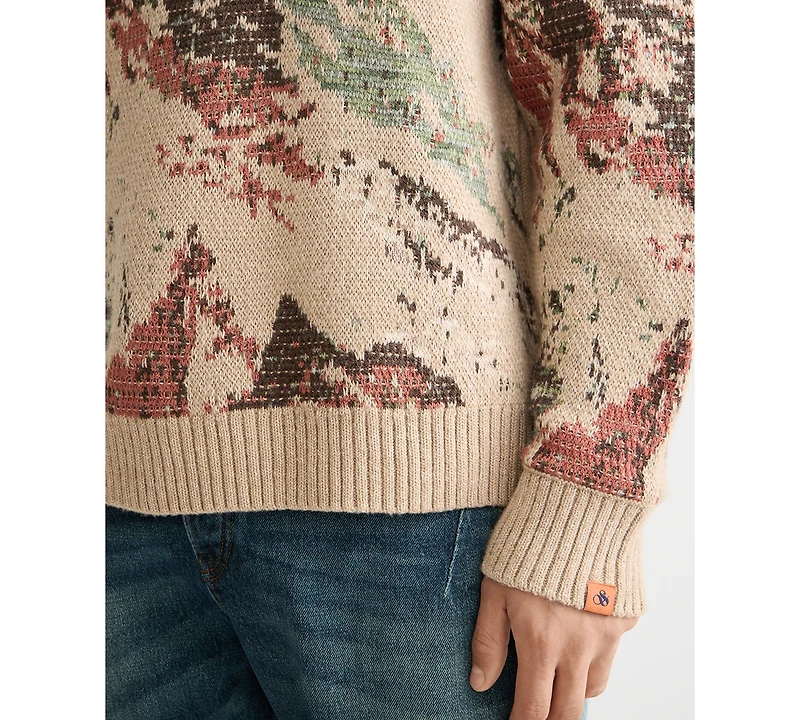 Scotch & Soda Men's Mountain Crewneck Pull-Over Sweater