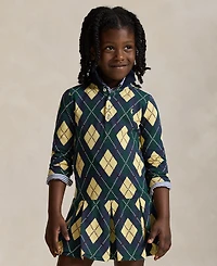 Polo Ralph Lauren Girls 2T-6X Printed Dress