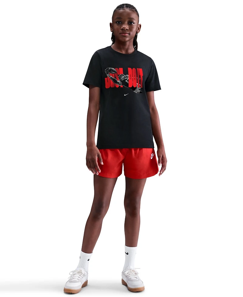 Nike Boys and Girls S-xl Calling Football Crewneck T-Shirt