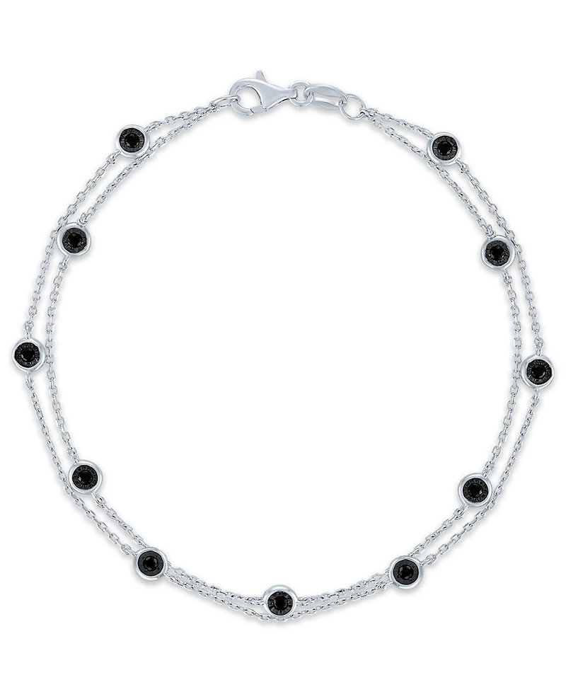 Macy's Diamond Bracelet (1/4 ct. t.w.) in Sterling Silver