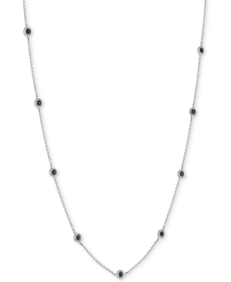 Macy's Diamond Necklace (1/4 ct. t.w.) in Sterling Silver