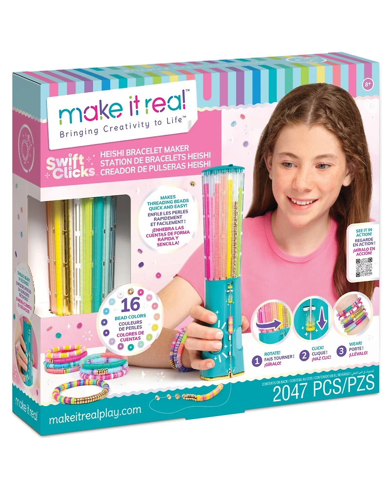 Make It Real Swift Click Heishi Bracelet Maker