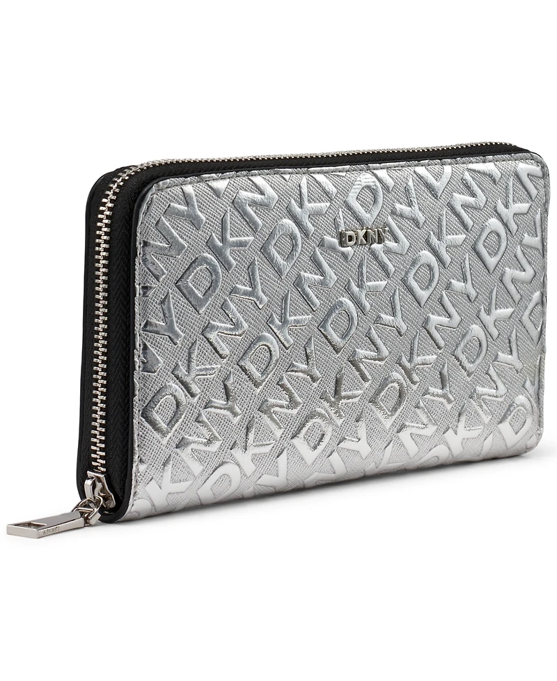 Dkny Ashlyn Large Zip Around Wallet