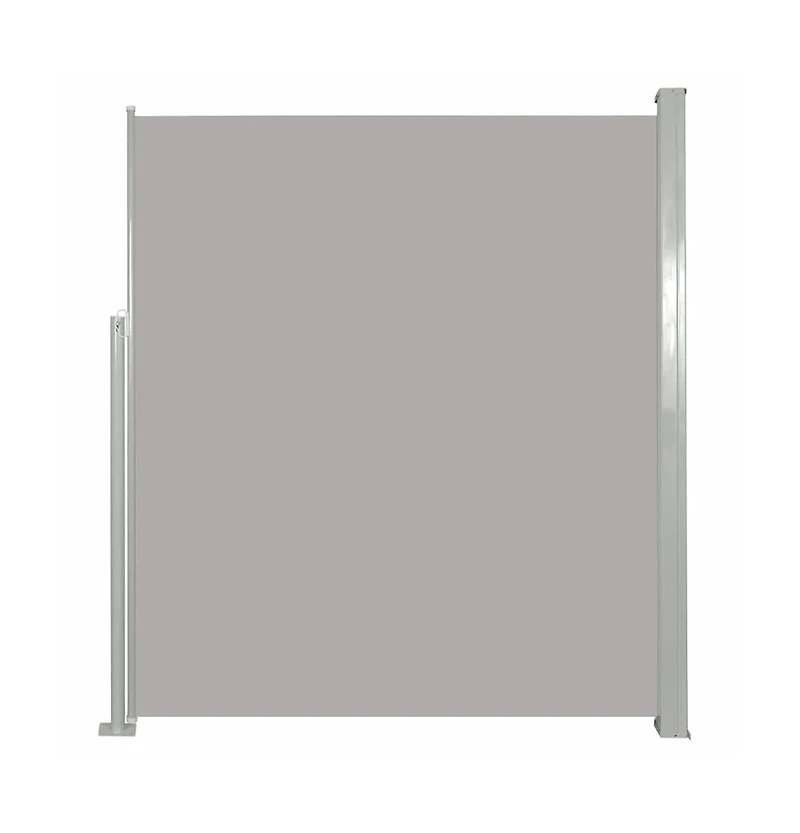 vidaXL Side Awning Grey