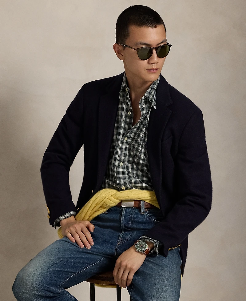 Polo Ralph Lauren Men's Classic-Fit Plaid Twill Shirt