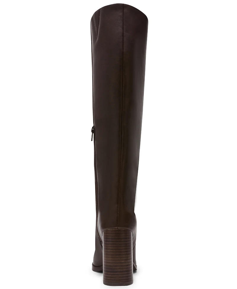 Dv Dolce Vita Women's Bardonny Knee-High Tall Block-Heel Dress Boots