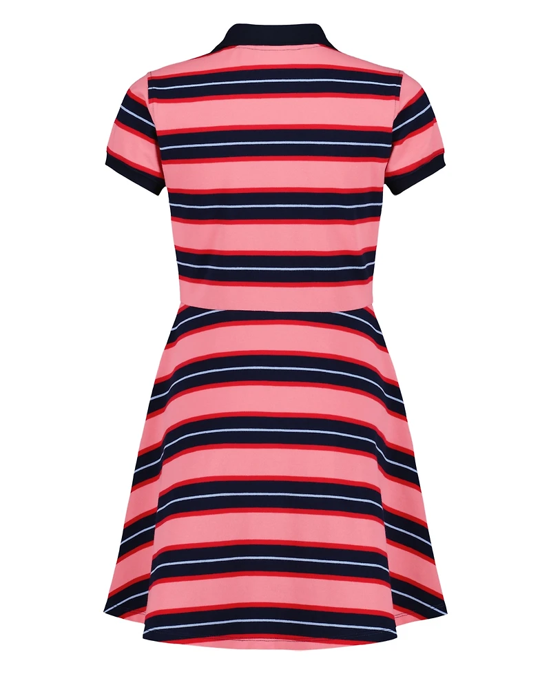 Tommy Hilfiger Toddler & Little Girls 2T-6X Varsity Stripe Polo Dress