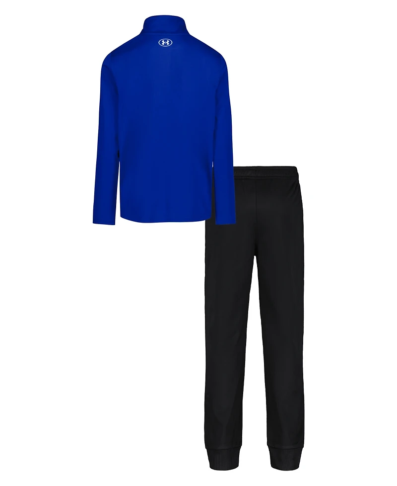 Under Armour Boys 4T-7 2-Piece Zip Tech Sweatshirt and Joggers Set