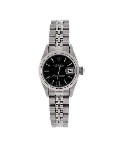 Pre-Owned Rolex Oyster Perpetual Datejust Automatic Watch in Stainless Steel and White Gold 26mm