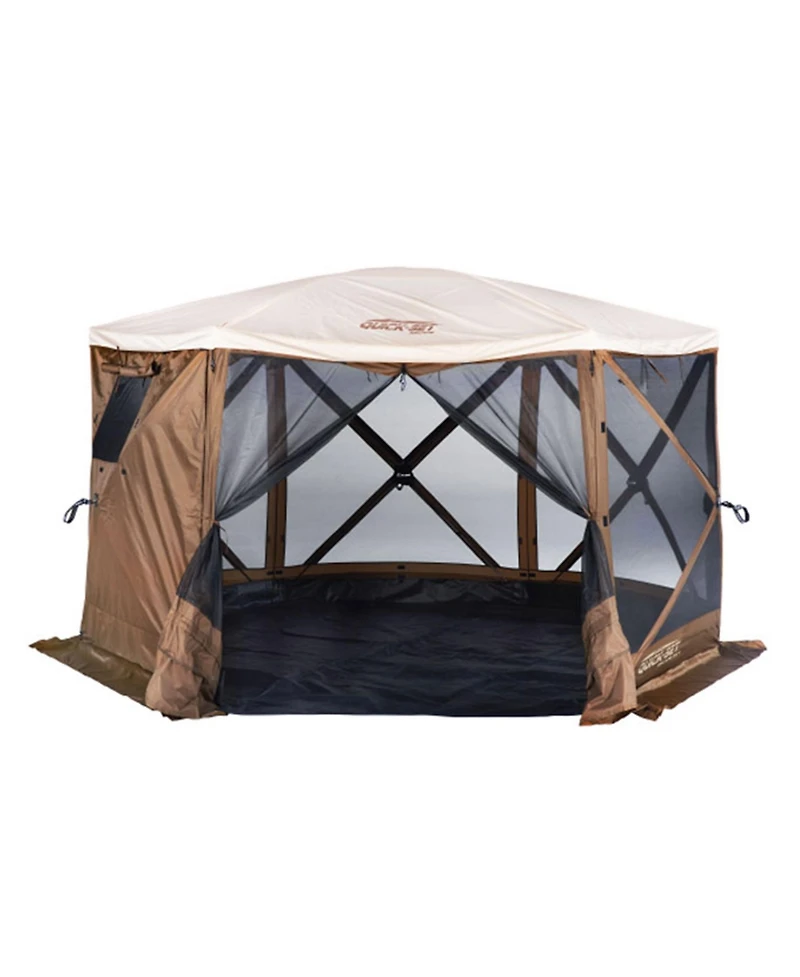 Clam Quick-Set Pavilion Screened Canopy Tent Rain Fly Tarp, Cover Only, Tan