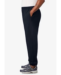 KingSize Big & Tall Lightweight Elastic Cuff Sweatpants