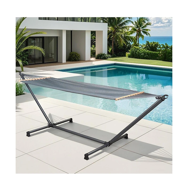 Sunjoy Nizza Hammock Complete with Polypropylene Net