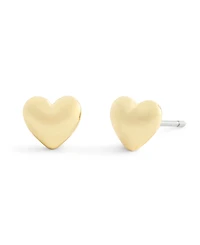 Coach Gold Plated Pave Heart Jewelry Set