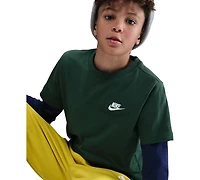 Sportswear Embroidered Logo Graphic T-Shirt