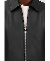 Bagatelle Homme Men's Genuine Leather Zip Front Jacket