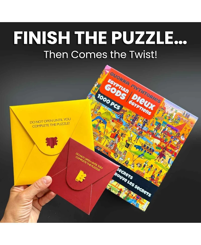 Quokka 1000 Piece Puzzle for Adults Ancient Myths and Legends with Secret Tasks & Audio Story