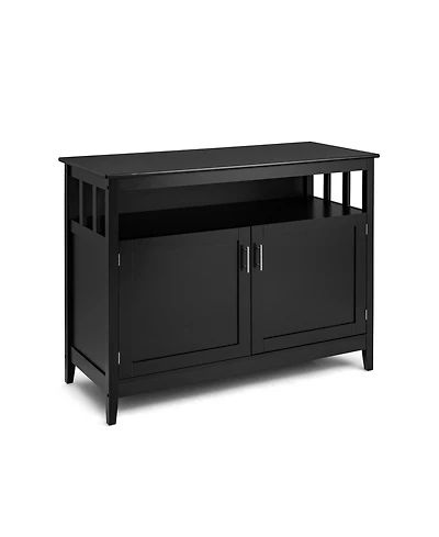 Modern Practical Wooden Kitchen Lockers with Large Storage Space