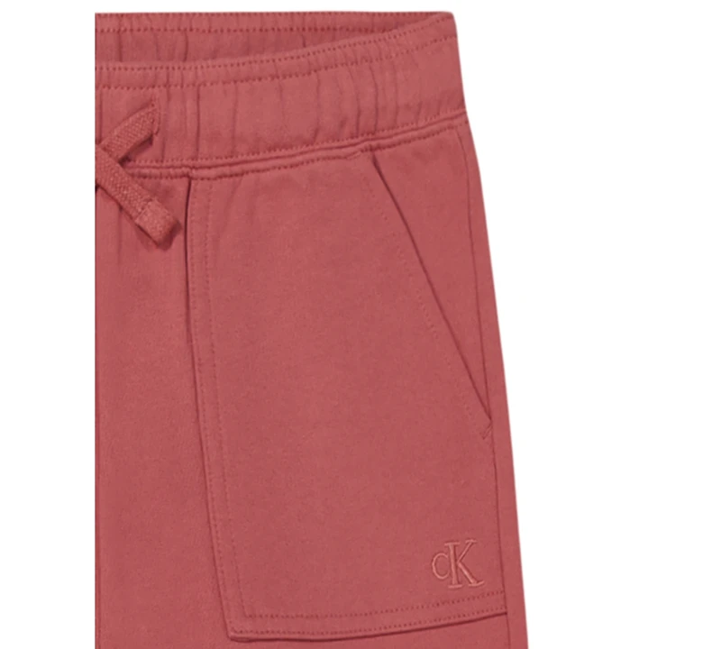 Calvin Klein Girls 7-16 French Terry Wide-Leg Sweatpants
