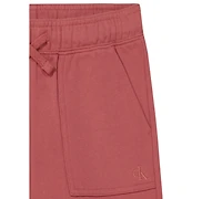 Calvin Klein Girls 7-16 French Terry Wide-Leg Sweatpants