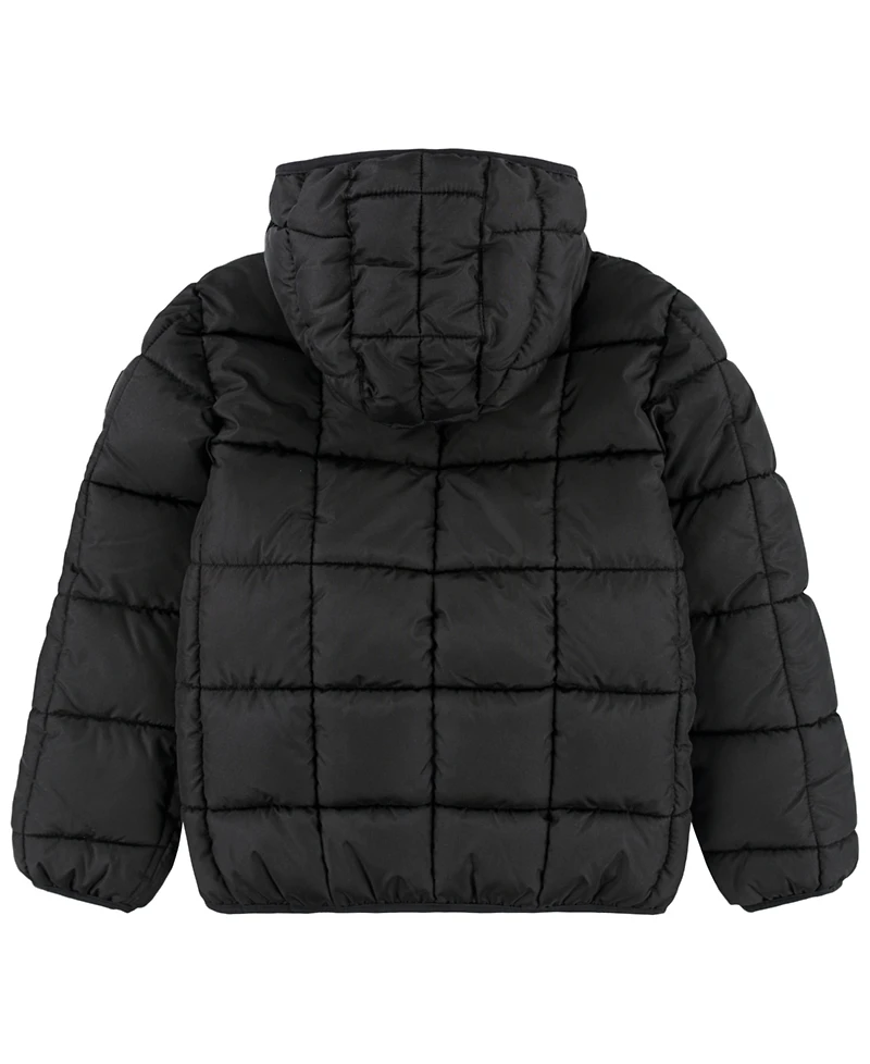 Jordan Boys 8-18 Quilted Hooded Long Sleeve Jacket
