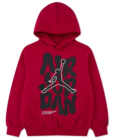 Jordan Boys 8-18 Spray Graphic Pull On Hoodie
