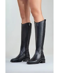 Forever & Always Shoes Acro Leather Boot (Women)