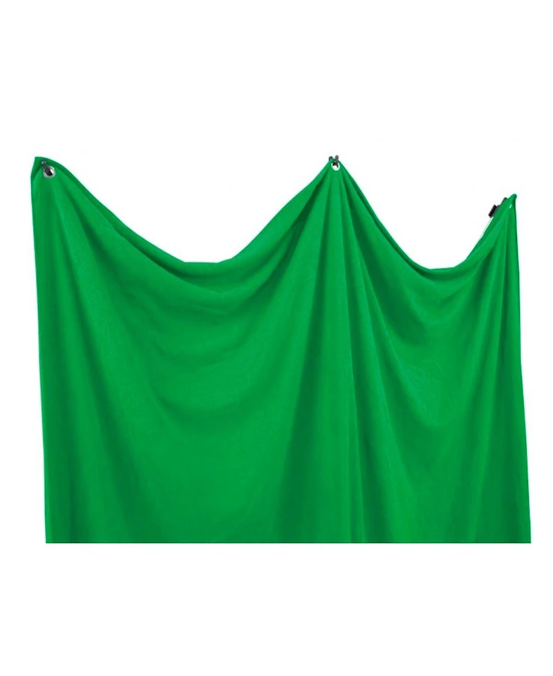 Westcott 8x8' X-Drop Pro Wrinkle-Resistant Backdrop Kit with Stand, Chroma-Key Green Screen
