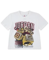 Jordan Boys 8-18 Rings Graphic Print T-Shirt