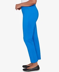 Alfred Dunner Petite Barcelona Stretch Ponte Knit Average Length Pants