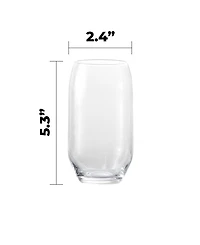 Fortessa Estiva Highball Sparkling Cocktail Glasses, Set of 4