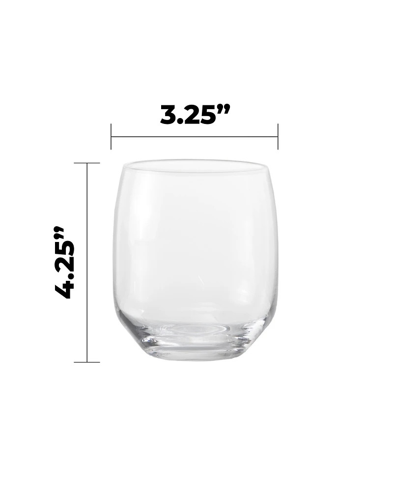Fortessa Estiva Tall Tumbler Glasses, Set of 4