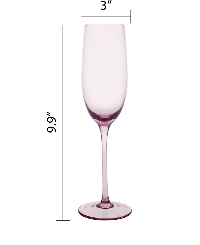 Fortessa Gala Champagne Flute Glasses, Set of 4