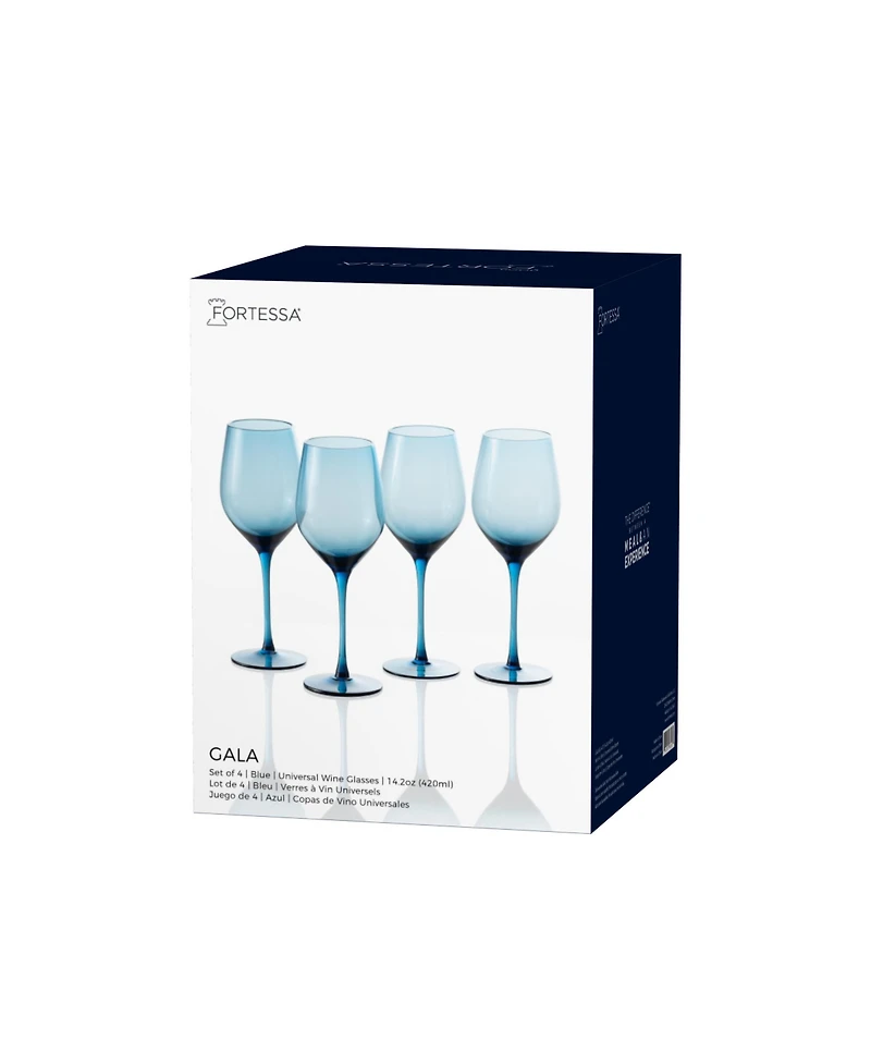 Fortessa Gala Universal Wine Glasses, Set of 4