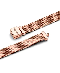 Pandora Rose Gold Plated Reflexions Mesh Bracelet